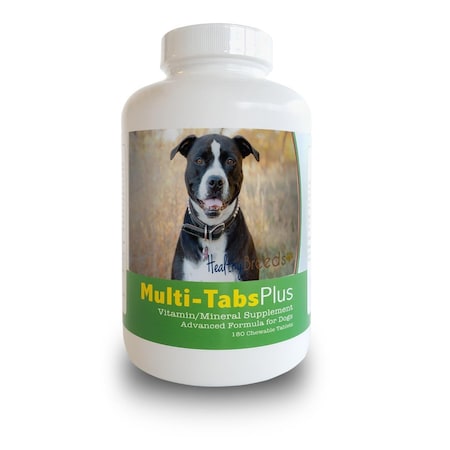Healthy Breeds Pit Bull Multi-Tabs Plus Chewable Tablets, 180PK 840235140559